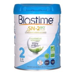Biostime Sn-2 Bio + 2 Lait Pdr 6-12 Mois 800G