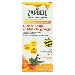 Zarbeil Sp Toux Gorge Ad Enf Fl/150Ml