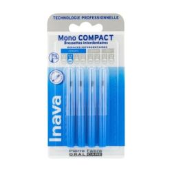 Inava Mono Comp Brossett Bleu Blister/4