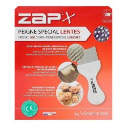 Zap'x Peigne Spécial Lentes