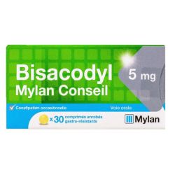 Bisacodyl Viatris 5Mg Cpr Enrg Plq/30