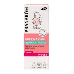 Pranabb Hle Mass Réconf Ventre Bio Fl/30Ml