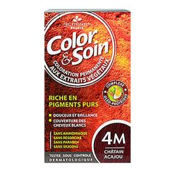 Color&Soin Kit Coloration Perm 4M Chât Acajou