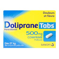 Dolipranetabs 500Mg Cpr Pell Plq/16
