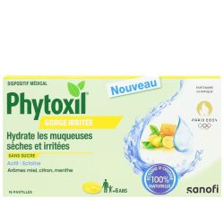 Phytoxil Mal Gorge Past Miel Citron B/16
