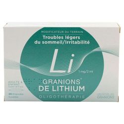 Granions Lith 1Mg/2Ml S Buv En 30Amp/2Ml