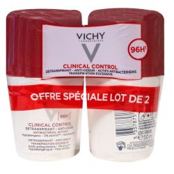 Vichy Détr Clinical Control 96H 2Roll-On/50Ml