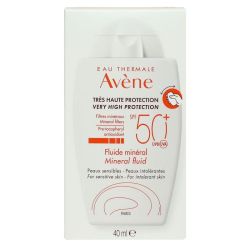 Avene Solaire Spf50+ Mineral Flde Fl/40Ml