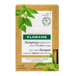 Klorane Capill Shamp Masq 2En1 Ortie 8Sach/3G