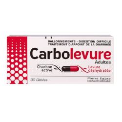 Carbolevure Gél Adultes Plq/30
