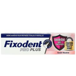 Fixodent Pro + M Techno Cr Adhés Neutre T/40G