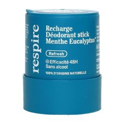 Respire Déod Menthe Eucalypt St Rech/50G