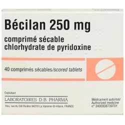 Becilan 250Mg Cpr Séc 4Plq/10