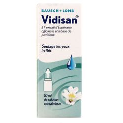 Vidisan S Opht Irritat Ocul Fl/10Ml