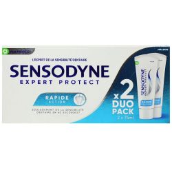 Sensodyne Exp Rapide Action Pâte Dtf 2T/75Ml