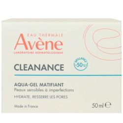 Avene Cleanance Aqua-Gel Gel Cr Matif P/50Ml