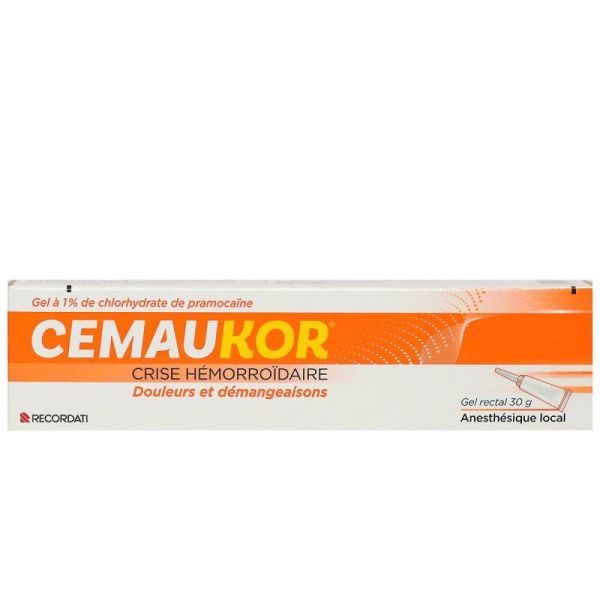 Cemaukor 1% Gel Loc Tube-Canule 30 G