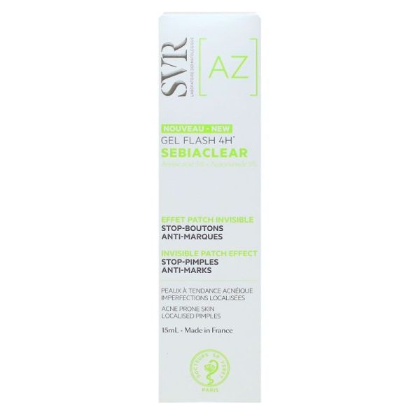 Svr Sebiaclear Gel Flash 4H T/15Ml