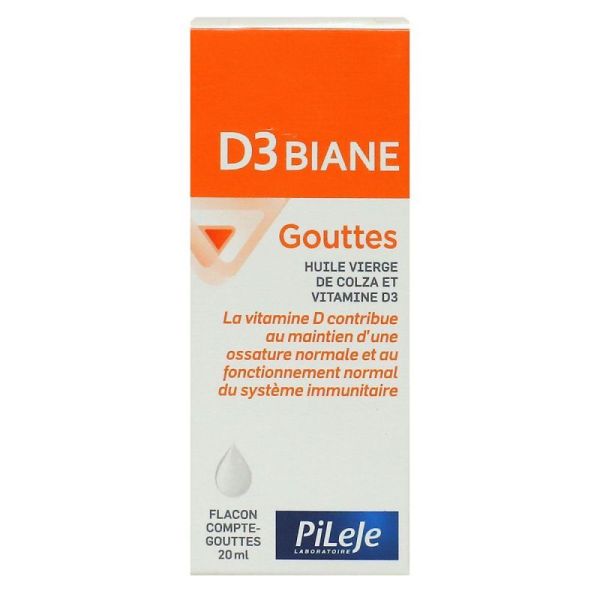 D3 Biane S Buv Fl C-Gtt/20Ml