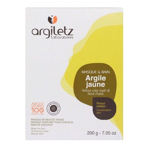 Argiletz Pdr Argile Jaune B/200G