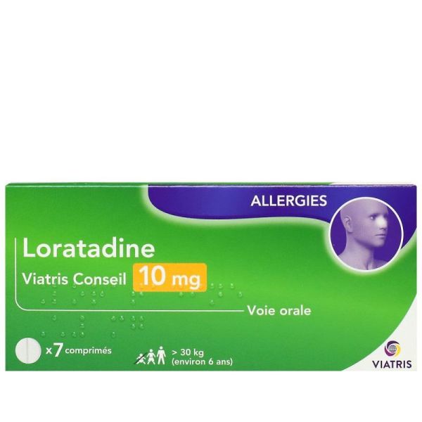 Loratadi Viatris 10Mg Cpr Plq/7