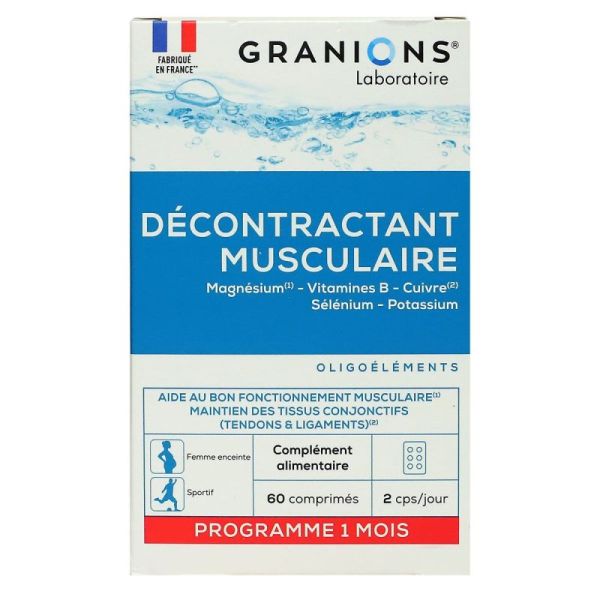 Granions Decontract Muscul Cpr B/60