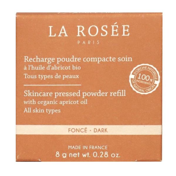 La Rosée Recharg Pdre Comp Soin 04 Foncé 8G