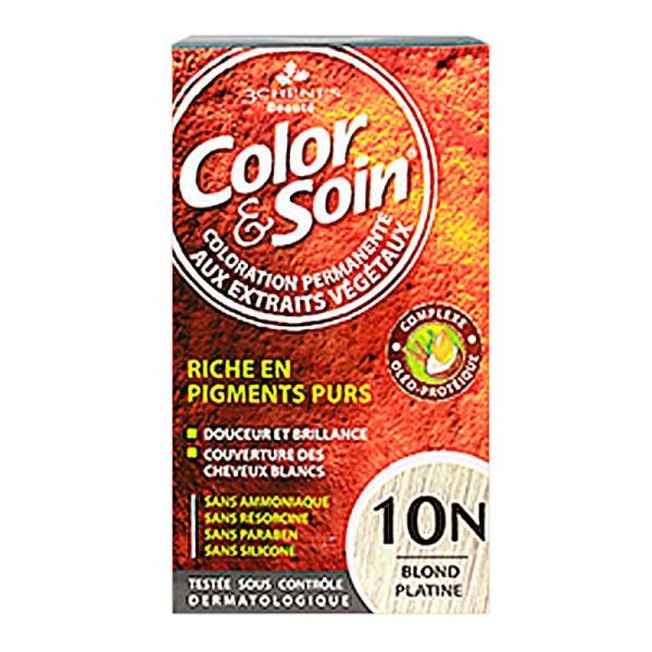 Color&Soin Kit Coloration Perm 10N Blond Plat