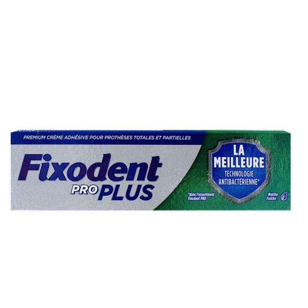 Fixodent Pro Cr Barrièr Anti-Partic Frais 40G