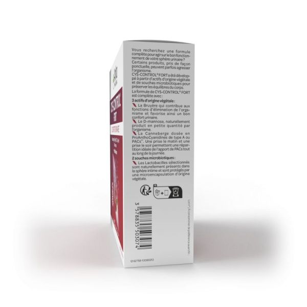 Cys-Control Fort Av Microbio Pdr Or 10Sach+5S