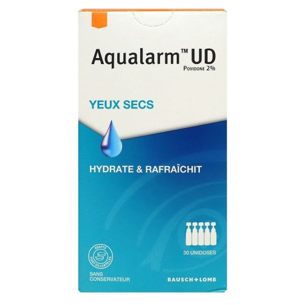 Aqualarm Ud Yeux Secs S Opht 30Unid/0,6Ml