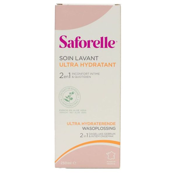 Saforelle Sol Soin Lav Ultra Hydrat Fl/250Ml