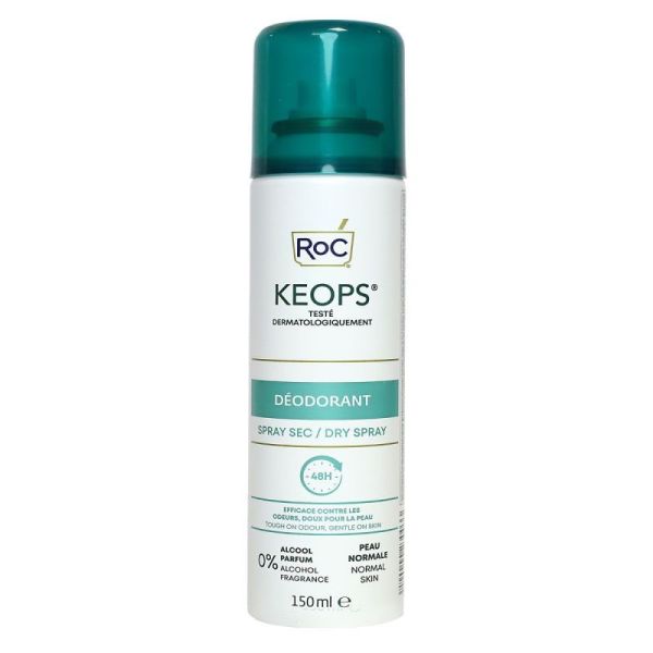 Keops Déod Sec 24H Spray/150Ml