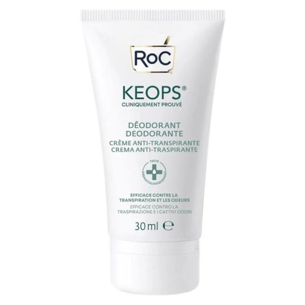 Keops Déod Cr Anti-Transp T/30Ml