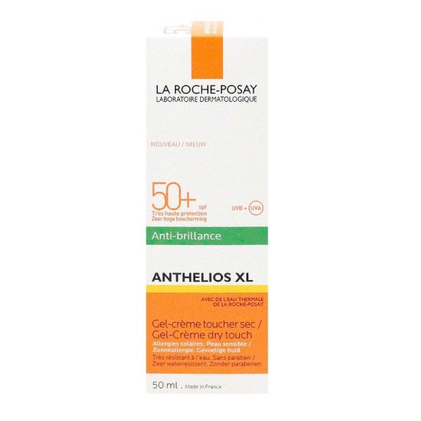 Anthelios Uvmune Oil Spf50+ Gel Crème Avec Pompe 50Ml