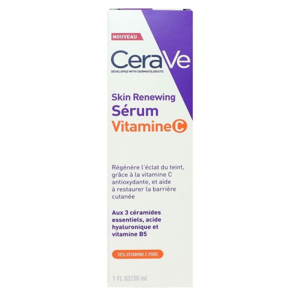 Cerave Skin Renewing Sérum Vit C Fl Ppe/30Ml