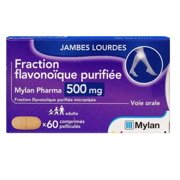 Flavonoides Viatris 500Mg Cpr Pell Plq/60