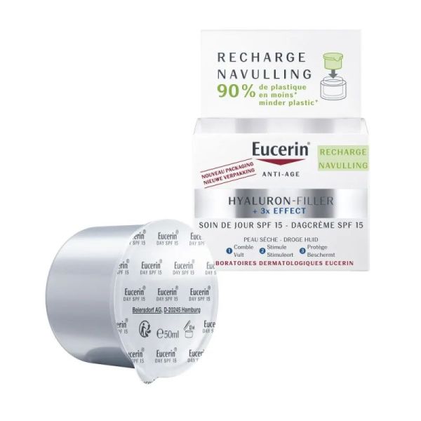 Eucerin Hyaluron-Fill+3X Spf15 Emul Ps R/50Ml