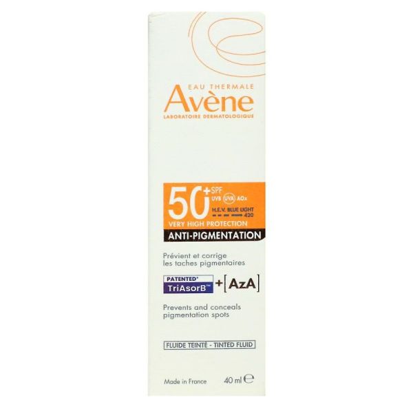 Avene Solaire Antipigment Spf50+ Emul Fl 40Ml