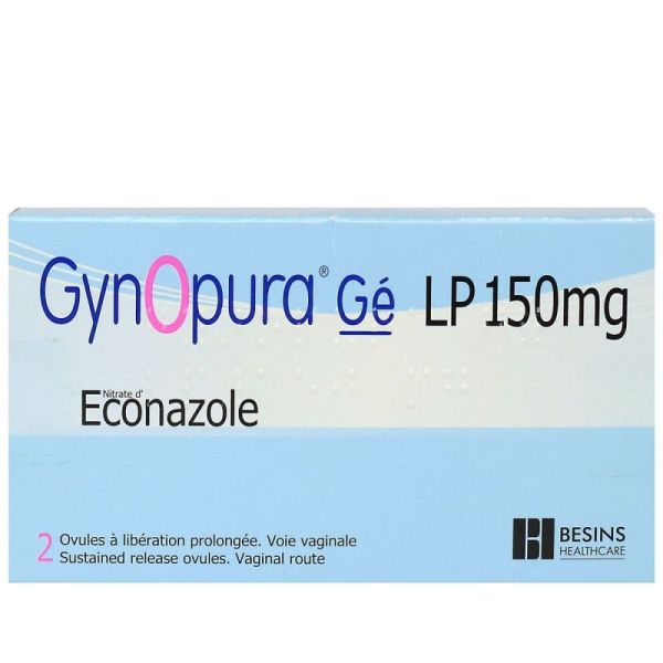 Gynopura Lp 150Mg Ov Lp Plq/2