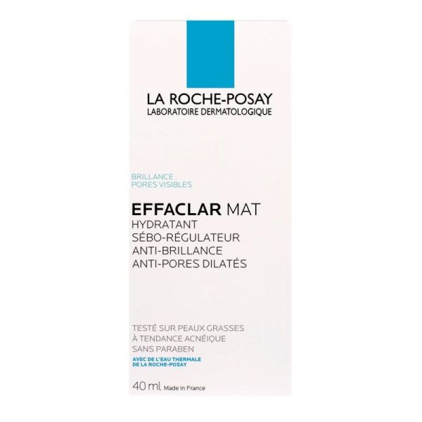 Effaclar Mat La R P Cr Hyd Sébo-Rég T/40Ml