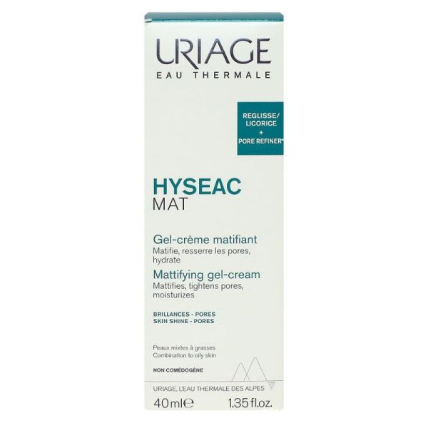 Uriage Hyseac Mat' Gel Cr Matif T/40Ml
