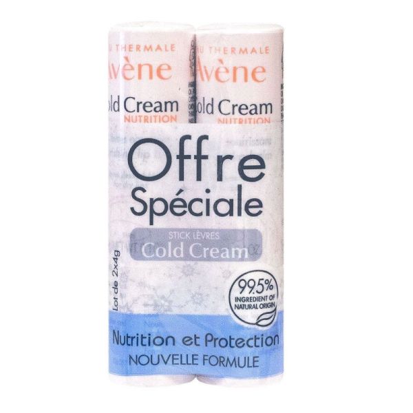 Avene Cold Cream Stick Lèv 2T/4G