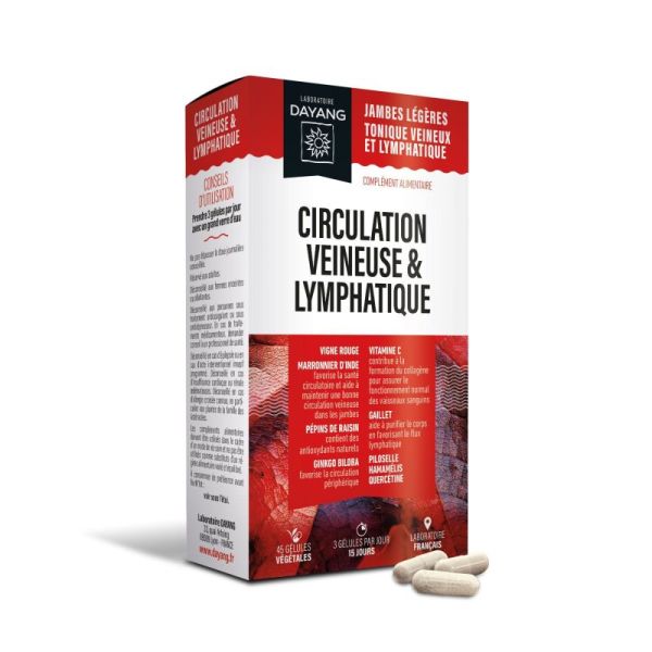 Dayang Gél Circul Veineuse Lymphat B/45