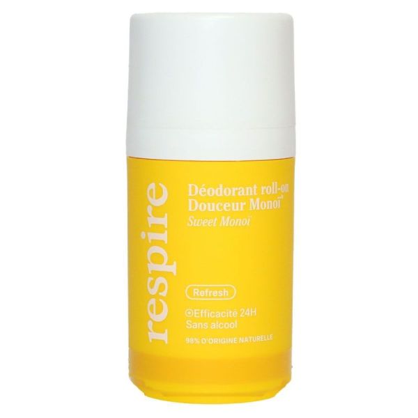 Respire Déod Douc Monoï Roll-On/50Ml