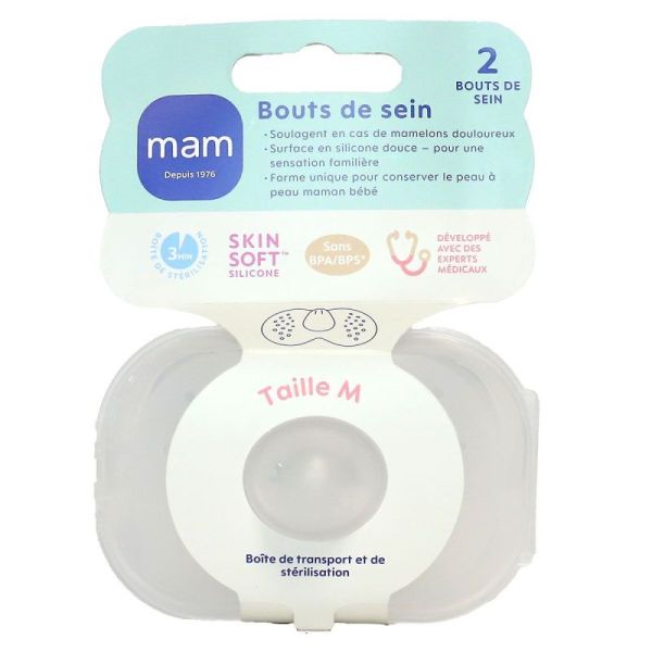 Mam Bt Sein Silic+Bte Stéril M B/2