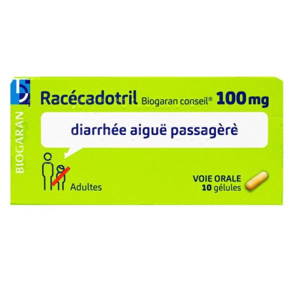Racecado Bgr Co 100Mg Gél Plq/10