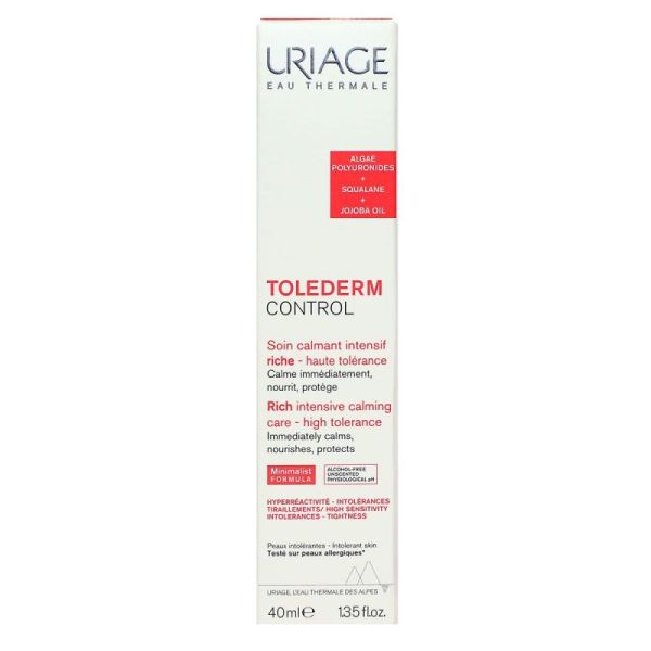Uriage Tolederm Control Cr Soin Calm Ric 40Ml