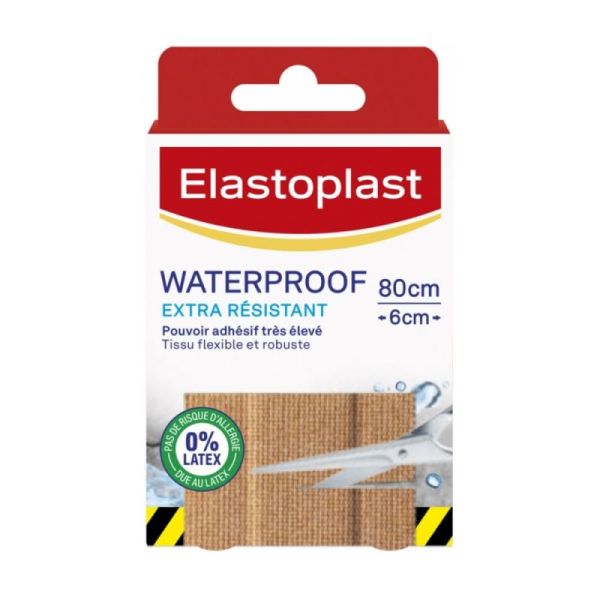 Elastoplast Waterproof Pans 6X10Cm B/8