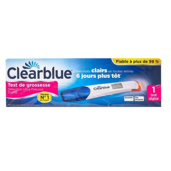 Clearblue Test Gross Digit Ultra Précoce B/1